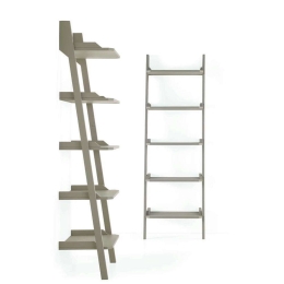 Ραφιέρα Τοίχου Cheope 46x33x186cm Warm Grey Bluelife Mdf