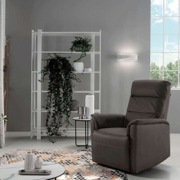 Πολυθρόνα Vela 72x95x95cm Brown Capodarte