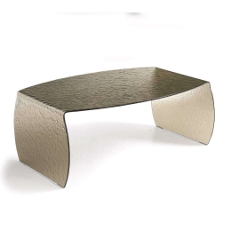 Τραπεζάκι Σαλονιού Elmo 100x65x38cm Bronze Capodarte