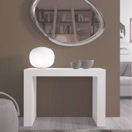 Τραπέζι Επεκτεινόμενο- Κονσόλα Marta 95x45x76cm White Capodarte