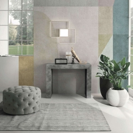 Τραπέζι Επεκτεινόμενο- Κονσόλα Marta 95x45x76cm Concrete Capodarte