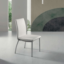 Καρέκλα Esma 43x46x90cm White Capodarte
