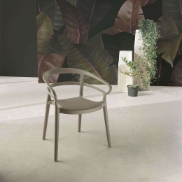 Καρέκλα Link 57x53x75cm Dove Grey Capodarte