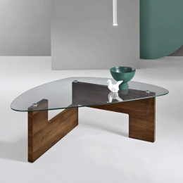 Τραπέζι Σαλονιού Castore CASTORE/TEAK 120x70x41cm Teak Ikone Casa