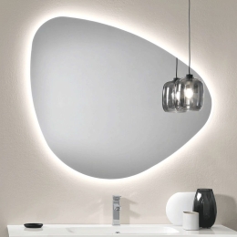 Καθρέπτης Τοίχου Spirit SP.SPIRIT89X100LED 89x100cm Led 4000K 13W Clear Bluelife Γυαλί