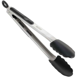 Λαβίδα A.Barbecue 3083 31cm Inox-Black Leifheit Ατσάλι,Σιλικόνη