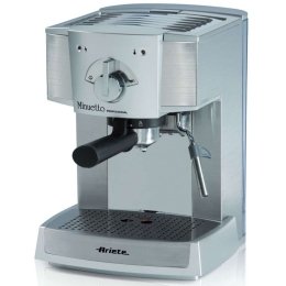Καφετιέρα Espresso Minuetto 1334/1A 1,7lt 1000W 15Bar Silver Ariete Μέταλλο