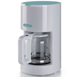 Καφετιέρα Γαλλικού Breakfast 1394/01 12cups 900W White-Light Blue Ariete