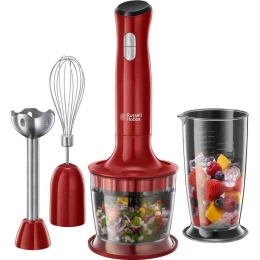 Μπλέντερ 3 Σε 1 Desire 24700-56 500W Red Russell Hobbs Ανοξείδωτο Ατσάλι
