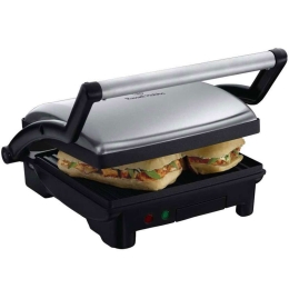 Τοστιέρα-Γκριλιέρα Panini 17888-56 1800W Silver-Black Russell Hobbs Ανοξείδωτο Ατσάλι