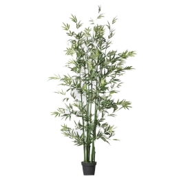 Τεχνητό Δέντρο Μπαμπού Lucky 2160-6 190x235x198cm Green Supergreens Πολυαιθυλένιο