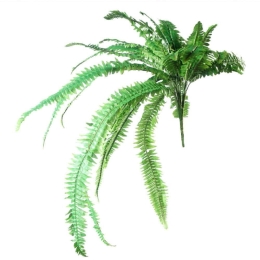 Τεχνητή Χωνευτή Φτέρη 6421-7 80cm Green Supergreens Πολυαιθυλένιο