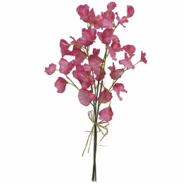 Τεχνητό Μπουκέτο Μοσχομπίζελο 2531-7 11x50cm Pink Supergreens Πολυέστερ