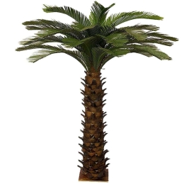 Tεχνητό Δέντρο Τσίκας Palm 6970-6 180cm Brown-Green Supergreens Πολυαιθυλένιο