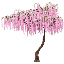 Τεχνητό Δέντρο Γλυσίνια 2480-6 210x340cm Pink Supergreens Υαλοβάμβακας