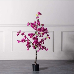 Τεχνητό Δέντρο Βουκαμβίλια 4580-6 45x45x120cm Fuchsia Supergreens Πολυαιθυλένιο