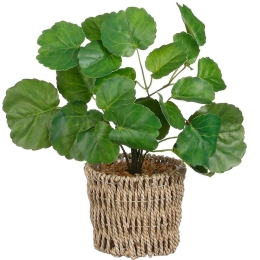 Τεχνητό Φυτό Γεράνι 8670-6 12x12x33cm Green Supergreens Πολυαιθυλένιο