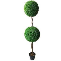 Τεχνητό Φυτό Πύξος Διπλός 7740-6 150cm Green Supergreens Πολυαιθυλένιο