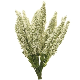 Τεχνητός Χωνευτός Θάμνος Έρικα 4641-7 19cm Cream Supergreens Πολυέστερ