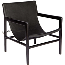 Πολυθρόνα Δερμάτινη Teak 5900-1 63x70x88cm Brown Supergreens