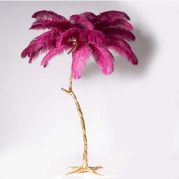 Φωτιστικό Επιδαπέδιο Ostrich 3820-3 120x120x170cm 5xE12 Purple-Gold Supergreens