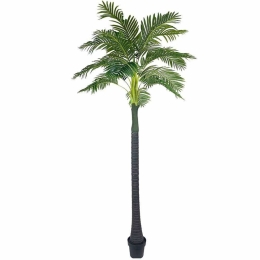 Τεχνητό Δέντρο Αρέκα Arborechentis 9411-6 280cm Green Supergreens Πλαστικό, Ύφασμα