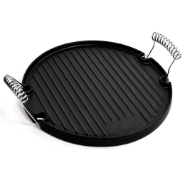Πλάκα Ψησίματος Μαντεμένια Bbq 03I0024 32x2,5cm Black Kaiser Μαντέμι