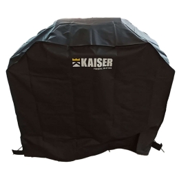 Κάλυμμα Ψησταριάς Bbq 03C0004 107x50x102cm Black Kaiser Ύφασμα