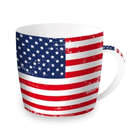 Κούπα Flags Usa 217USA 350ml Multi Easy Life Πορσελάνη