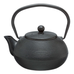 Τσαγιέρα Μαντεμένια 140616 600ml Black Μαντέμι