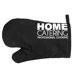 Γάντι Κουζίνας Home Catering 01120240 18x28 Black Gusta 100% Βαμβάκι