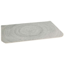 Πιατέλα Σερβιρίσματος Galassia 673103 30,3x20,9x2,1cm Grey Marva Κεραμικό