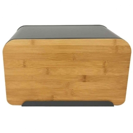Ψωμιέρα Baking 831003 35,3x20,2x20,3cm Natural-Grey Marva Ανοξείδωτο Ατσάλι