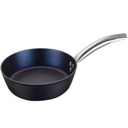 Τηγάνι Αντικολλητικό Helix Pro ΑC100128 Φ28cm Black Marva 28cm Αλουμίνιο