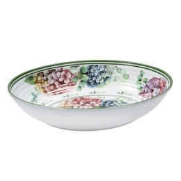 Μπωλ Σερβιρίσματος Οβάλ Flora 51195 33x23x6,5cm Multi Brandani Μελαμίνη