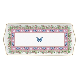 Πιατέλα Σερβιρίσματος Ορθογώνια Spring Parade 1109SPAR 35x15cm Multi Easy Life Πορσελάνη
