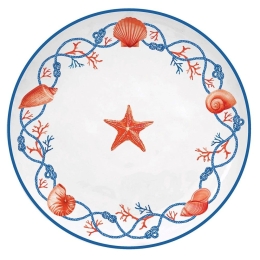 Πιάτο Φρούτου Cote De Mer Star 2682COTS Φ21cm Multi Easy Life Πορσελάνη