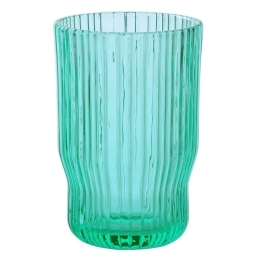 Ποτήρι Νερού Σωλήνα Event 849000 350ml Green Marva Γυαλί