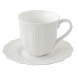Φλυτζάνι Τσαγιού Elite 2885ELIW 250ml White Easy Life Πορσελάνη
