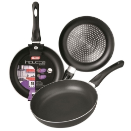 Τηγάνι Αντικολλητικό Inducta 410030 Φ30cm Black Ibili 30cm Αλουμίνιο