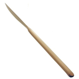 Μαχαίρι Φαγητού Stick 01320 23,9cm Gold Herdmar Ανοξείδωτο Ατσάλι
