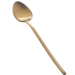 Κουτάλι Φαγητού Stick 01322 22cm Gold Herdmar Ανοξείδωτο Ατσάλι