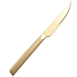 Μαχαίρι Κρέατος Porto 03328 21,5cm Gold Dinox Ανοξείδωτο Ατσάλι