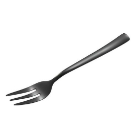 Πιρουνάκι Γλυκού Porto 03341 14,5cm Black Dinox Ανοξείδωτο Ατσάλι