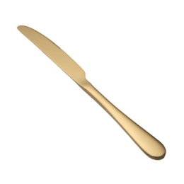 Μαχαίρι Φαγητού Nis 03068 23,4cm Gold Dinox Ανοξείδωτο Ατσάλι