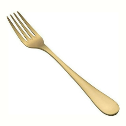 Πιρούνι Φαγητού Nis 03069 20,7cm Gold Dinox Ανοξείδωτο Ατσάλι