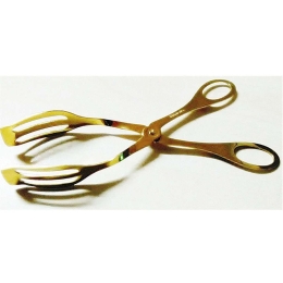 Λαβίδα Σερβιρίσματος 02525 22cm Gold Herdmar Ανοξείδωτο Ατσάλι