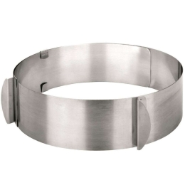 Τσέρκι Στρογγυλό Ρυθμιζόμενο Classica 717216 16/30cm Silver Ibili Ανοξείδωτο Ατσάλι