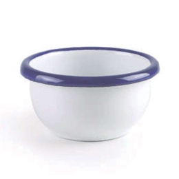 Μπωλ Εμαγιέ Blanca 941607 7cm White-Blue Ibili Εμαγιέ