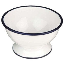 Μπωλ Εμαγιέ Blanca 903812 12cm White-Blue Ibili Εμαγιέ